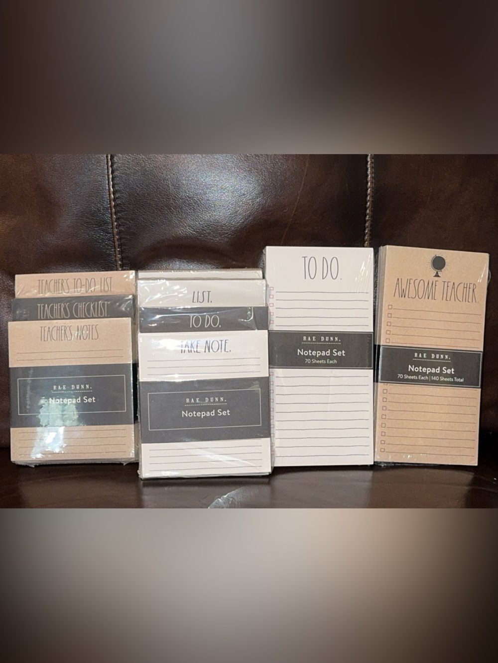 NWT Rae Dunn Notepad Set office/home office/school